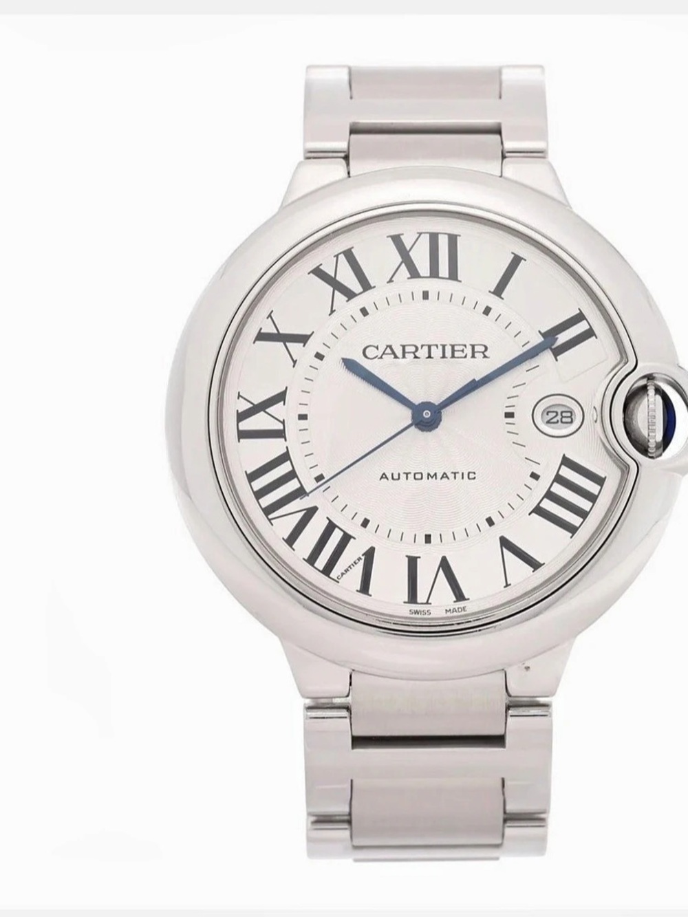 Cartier Ballon Bleu de Cartier Watch 42mm Silver Automatic Watch